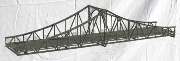 H0 · Zügelgurtbrücke · 2-gleisig · 73,5 cm Z 75